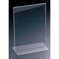 アクリル サインホルダー 両面用 69001 A6はがきサイズ