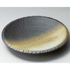 黒備前ヒダ８.０深皿