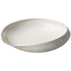 灰釉粉引13.0変型鉢