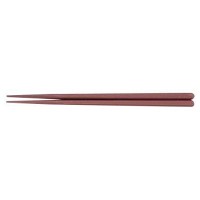 PBT 六角箸 (10膳入) 90030140 ブラウン