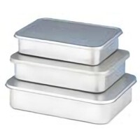 アルマイト　蓋付バット 大 AHT531