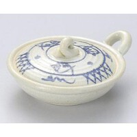 青磁魚紋目玉焼き器