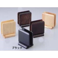 木製　メニュー立て　ブラック Ｍ40-902