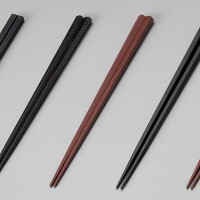 ＰＢＴチェック五角箸エンジ２２.５cm