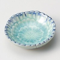 牡丹トルコ豆皿