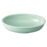 ドットカラーグリーンオーバルボール小