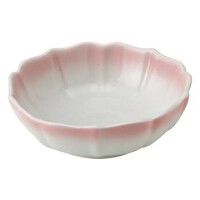 八重　ピンク　丸鉢