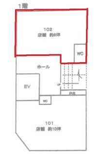 大阪上本町の店舗物件