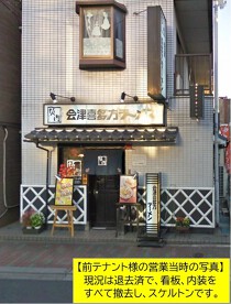 桜台の店舗物件