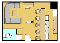 東梅田の居抜き物件