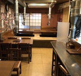 ◇即開業可◇小さな「焼肉店」の居抜き物件（駅徒歩約10分）