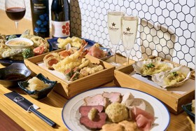 天ぷらとワイン からり。六角橋店
