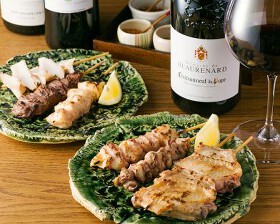 やきとりwine 炭葡萄