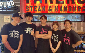 1ポンドのステーキハンバーグ タケル　LINKS UMEDA店