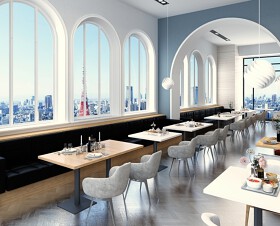 銀座ラグジュアリーブランドカフェ