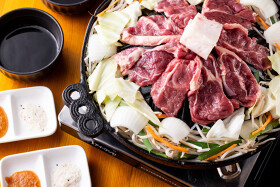 生ラムレア焼きジンギスカン 羊屋チョップ よのほんまち