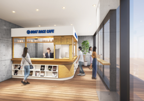 ボートレース住之江内　2025年4月オープンのカフェの画像