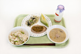 上目黒の小学校の画像