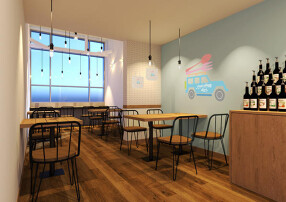 Café＆Diner front village dinerの画像