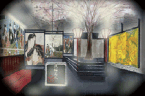 夜桜美人の画像