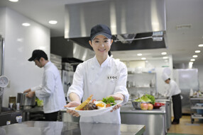 大阪市北区の病院内従業員食堂厨房の画像