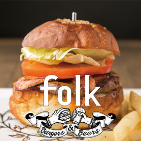 folk burgers＆beersの画像