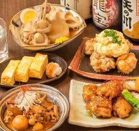 鳥焼き　蕎麦　おでん　一重の画像