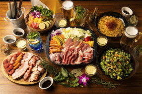 美しくなるビアガーデンの画像