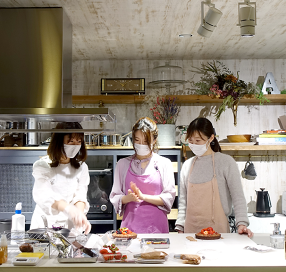 料理教室の画像