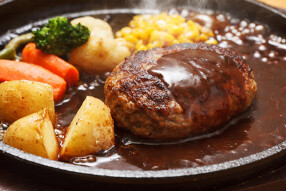 牛肉100％ハンバーグのお店 郷前町の画像