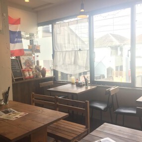 タイのごはん。ラークパクチー の画像