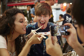 【NEW】道頓堀　屋台村祭りの屋台の画像