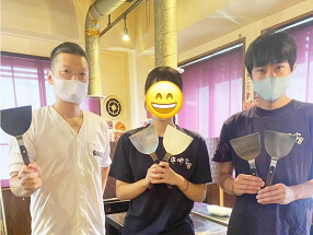 浅草もんじゃ 香味家 雷門店の画像