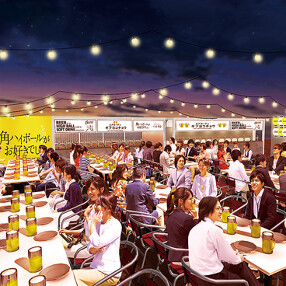 岐阜横丁ビアガーデンの画像