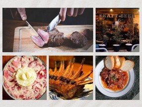 麻布の羊の画像