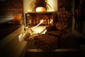 暖炉バールCAZAの画像