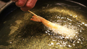 天串と日本酒と　天晴れの画像