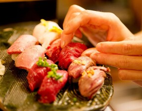 渋谷 道玄坂 肉寿司の画像