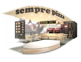 sempre pizza イオンオール多摩平の森店の画像