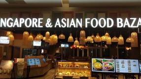 シンガポール＆アジアンフードバザールランタンの画像