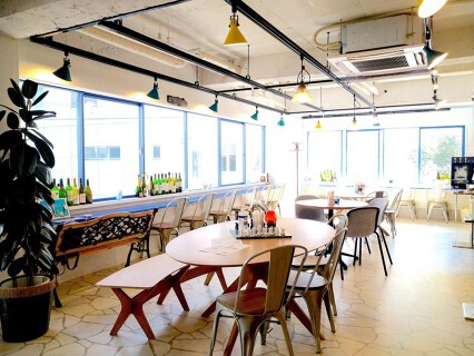 blue nine cafeの画像