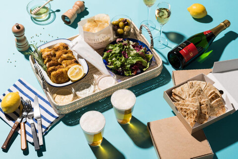 WHITE AND SKY　ビアガーデン　東急プラザ銀座の画像