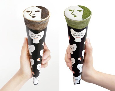 よーじやカフェ　お茶のクレープ京都駅ポルタ店の画像