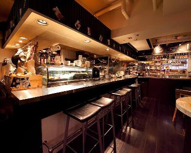 ガーリックテーブルの画像