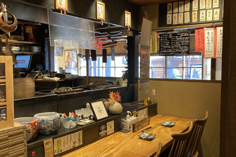 貝と魚と炉ばたのバンビの画像