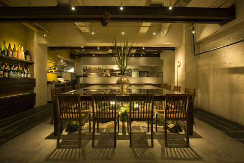 ヤキトリ ワイン 日本酒 Qの画像