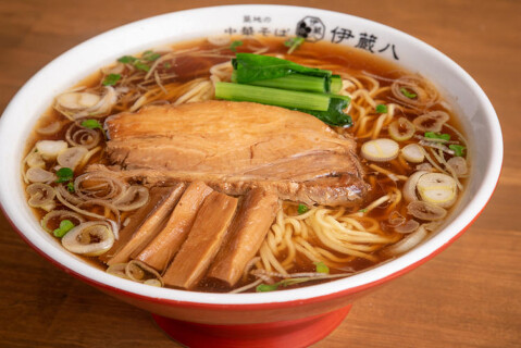 築地の中華そば 伊蔵八　あざみの店の画像