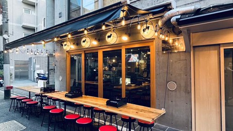 新橋 生ジンギスカン 燃える羊の画像