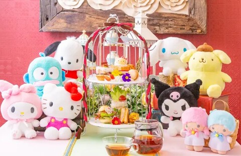 サンリオキャラクターズ　ガーデンカフェの画像