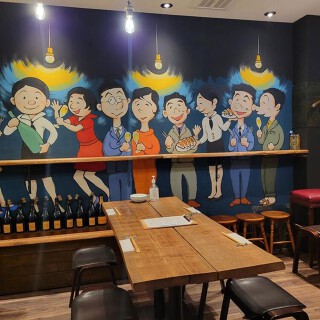 餃子とスパークリング バブルスの画像